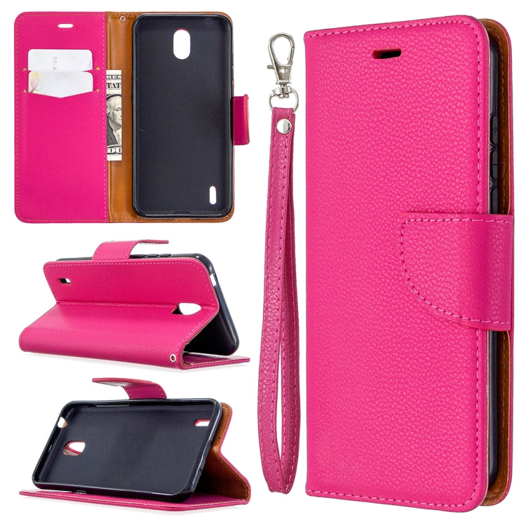 For Nokia 1.3 Litchi Texture Pure Color Horizontal Flip Leather Case with Holder & Card Slots & Wallet & Lanyard