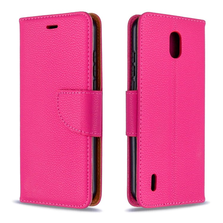 For Nokia 1.3 Litchi Texture Pure Color Horizontal Flip Leather Case with Holder & Card Slots & Wallet & Lanyard