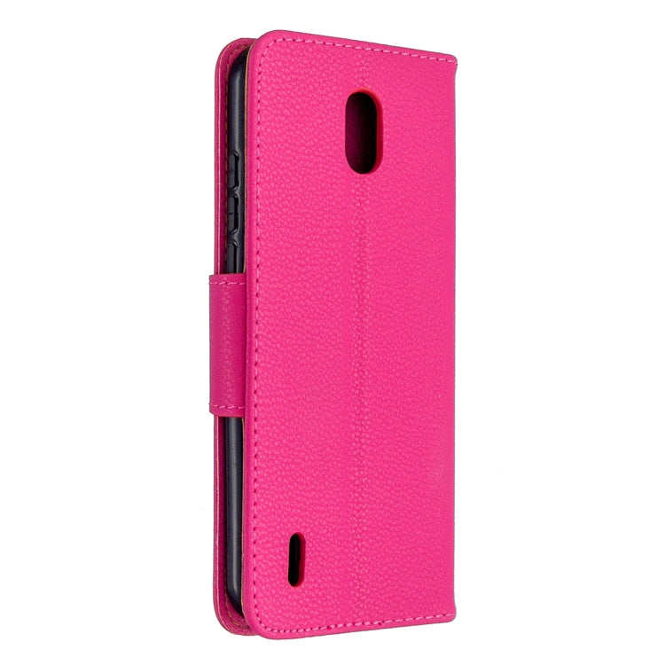 For Nokia 1.3 Litchi Texture Pure Color Horizontal Flip Leather Case with Holder & Card Slots & Wallet & Lanyard