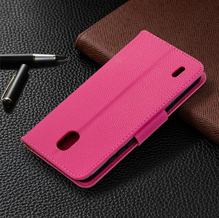 For Nokia 1.3 Litchi Texture Pure Color Horizontal Flip Leather Case with Holder & Card Slots & Wallet & Lanyard