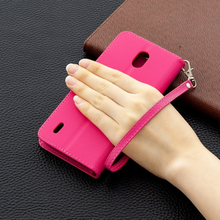 For Nokia 1.3 Litchi Texture Pure Color Horizontal Flip Leather Case with Holder & Card Slots & Wallet & Lanyard