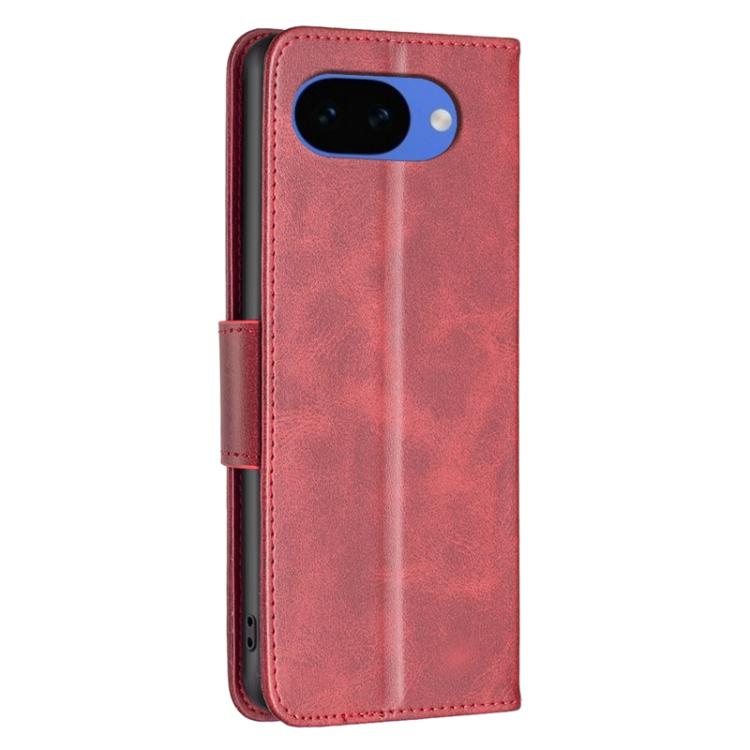 For Google Pixel 10a Lambskin Texture Pure Color Flip Leather Phone Case