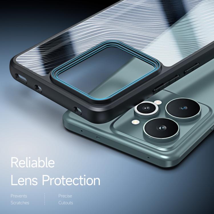 For Realme 15 5G / 15 Pro 5G DUX DUCIS Aimo Series TPU + PC Frosted Feel Phone Case - Black
