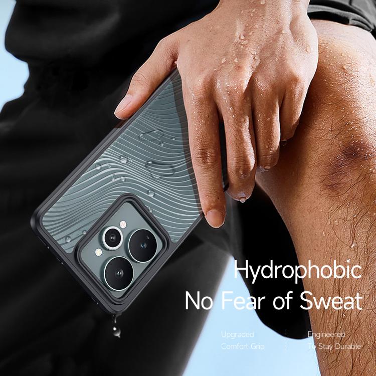 For Realme 15 5G / 15 Pro 5G DUX DUCIS Aimo Series TPU + PC Frosted Feel Phone Case - Black