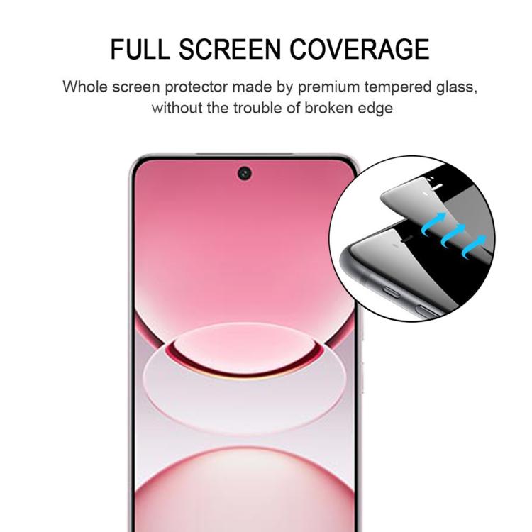 For vivo Y300 Pro+ 3D Curved Edge Full Screen Tempered Glass Film