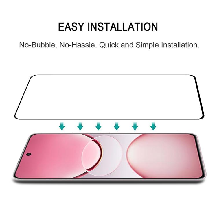For vivo Y300 Pro+ 3D Curved Edge Full Screen Tempered Glass Film