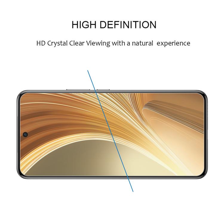 For vivo T4 Ultra 5G 3D Curved Edge Full Screen Tempered Glass Film