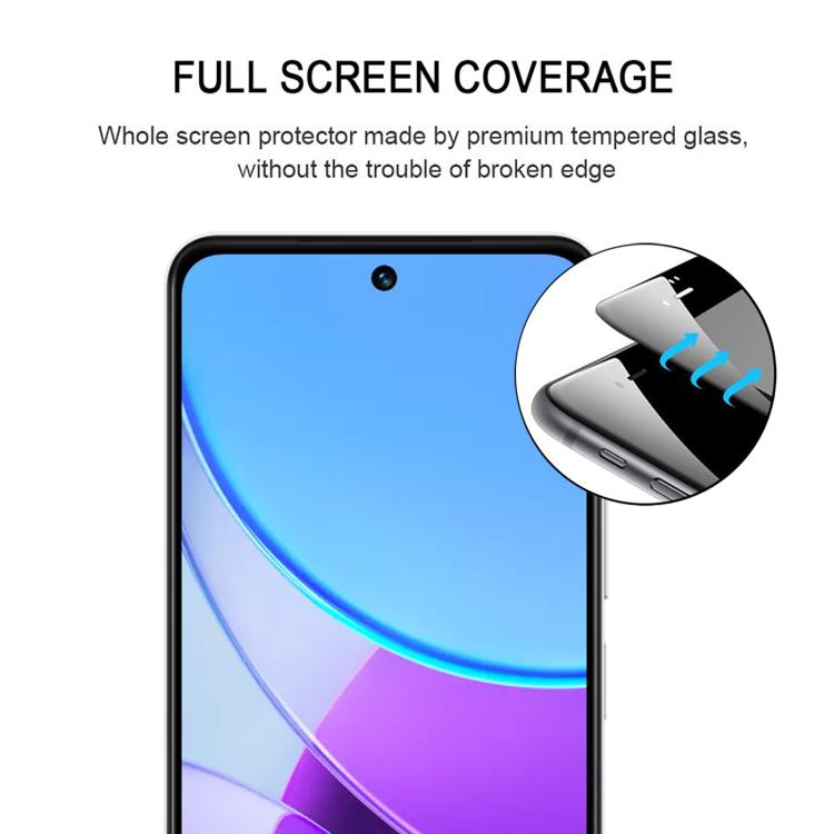 For vivo Y19s Pro 4G 3D Curved Edge Full Screen Tempered Glass Film