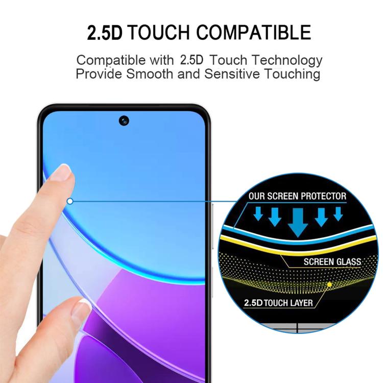 For vivo Y19s Pro 4G 3D Curved Edge Full Screen Tempered Glass Film