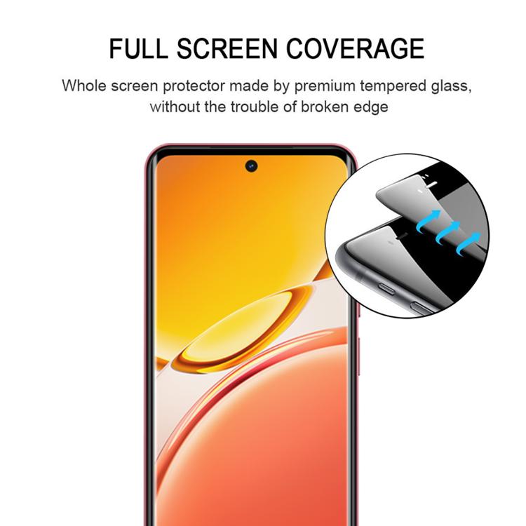 For vivo Y21d 4G 3D Curved Edge Full Screen Tempered Glass Film