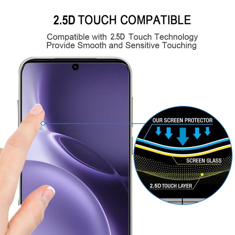 For vivo X300 Ultra 3D Curved Edge Full Screen Tempered Glass Film