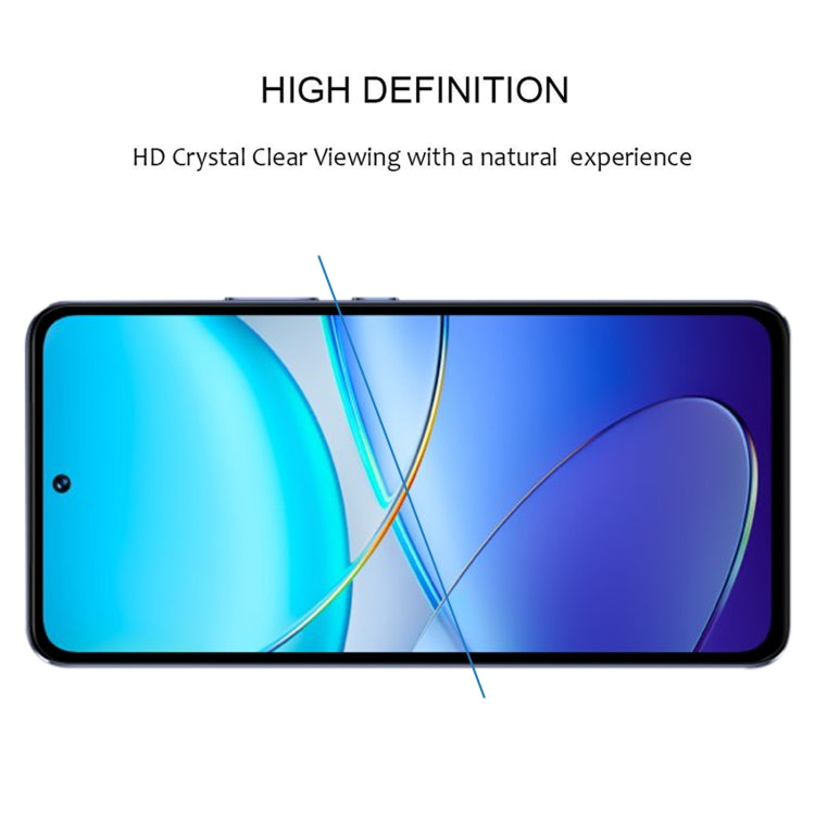 For vivo V30 Lite ME / V30 SE 25pcs 3D Curved Edge Full Screen Tempered Glass Film