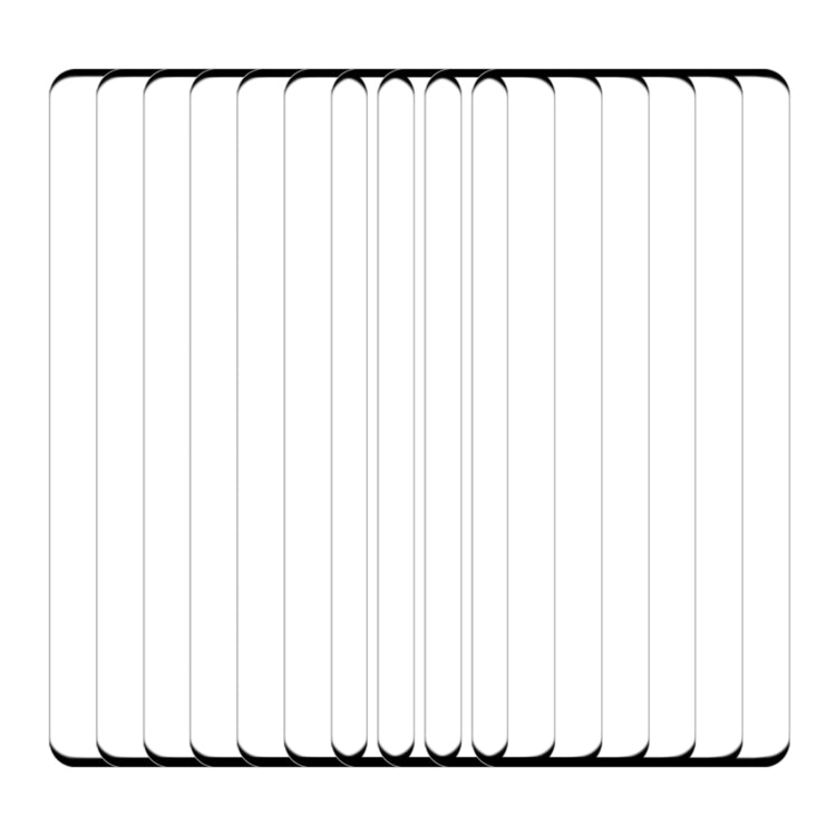 For vivo S20 Pro 25pcs 3D Curved Edge Full Screen Tempered Glass Film