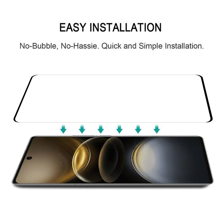 For vivo X200 Ultra 25pcs 3D Curved Edge Full Screen Tempered Glass Film