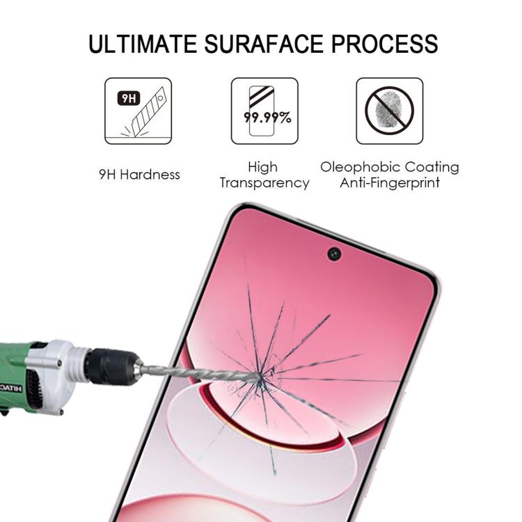 For vivo Y300 Pro+ 25pcs 3D Curved Edge Full Screen Tempered Glass Film