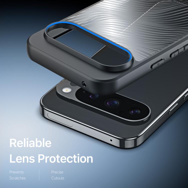 For Google Pixel 10 / 10 Pro DUX DUCIS Aimo Series TPU + PC Frosted Feel Phone Case - Black
