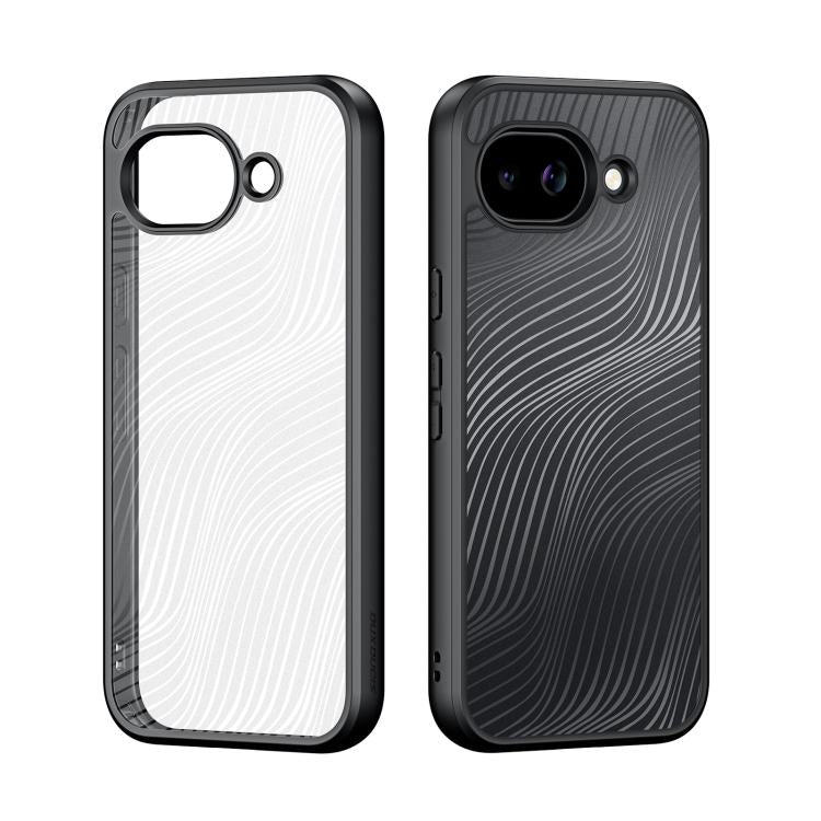 For Google Pixel 10a DUX DUCIS Aimo Series TPU + PC Frosted Feel Phone Case - Black