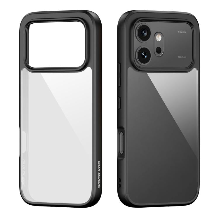 For Honor 600 Global DUX DUCIS Aimo Series TPU + PC Frosted Feel Phone Case - Black