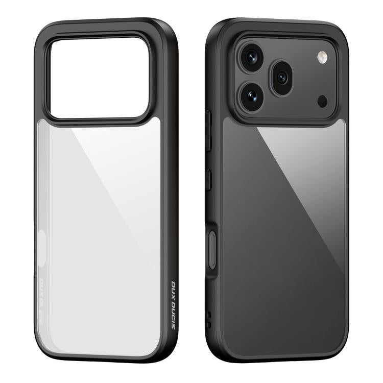 For Honor 600 Pro Global DUX DUCIS Aimo Series TPU + PC Frosted Feel Phone Case - Black