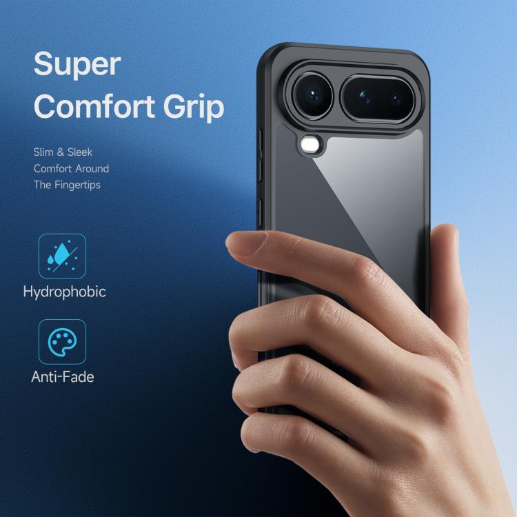 For Honor Magic8 Pro Air 5G DUX DUCIS Aimo Series TPU + PC Frosted Feel Phone Case - Black