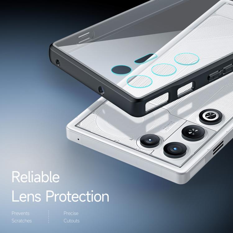 For ZTE nubia RedMagic 11 Air DUX DUCIS Aimo Series TPU + PC Frosted Feel Phone Case - Black