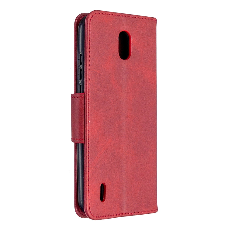 For Nokia 1.3 Retro Lambskin Texture Pure Color Horizontal Flip PU Leather Case with Holder & Card Slots & Wallet & Lanyard