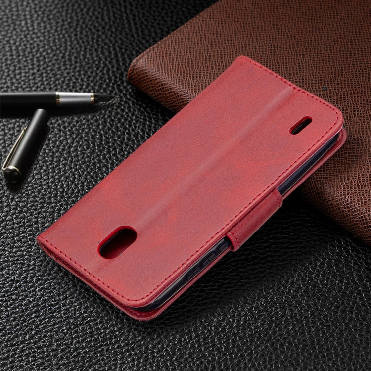 For Nokia 1.3 Retro Lambskin Texture Pure Color Horizontal Flip PU Leather Case with Holder & Card Slots & Wallet & Lanyard