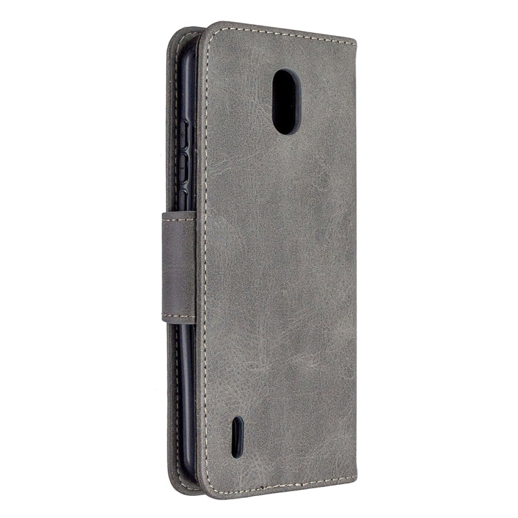 For Nokia 1.3 Retro Lambskin Texture Pure Color Horizontal Flip PU Leather Case with Holder & Card Slots & Wallet & Lanyard