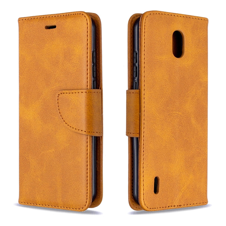 For Nokia 1.3 Retro Lambskin Texture Pure Color Horizontal Flip PU Leather Case with Holder & Card Slots & Wallet & Lanyard