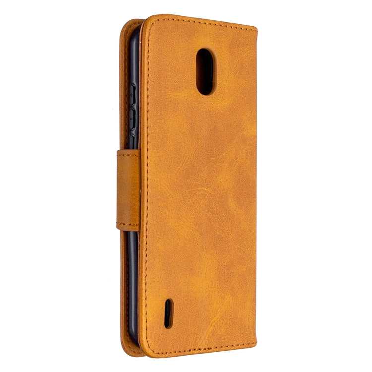 For Nokia 1.3 Retro Lambskin Texture Pure Color Horizontal Flip PU Leather Case with Holder & Card Slots & Wallet & Lanyard
