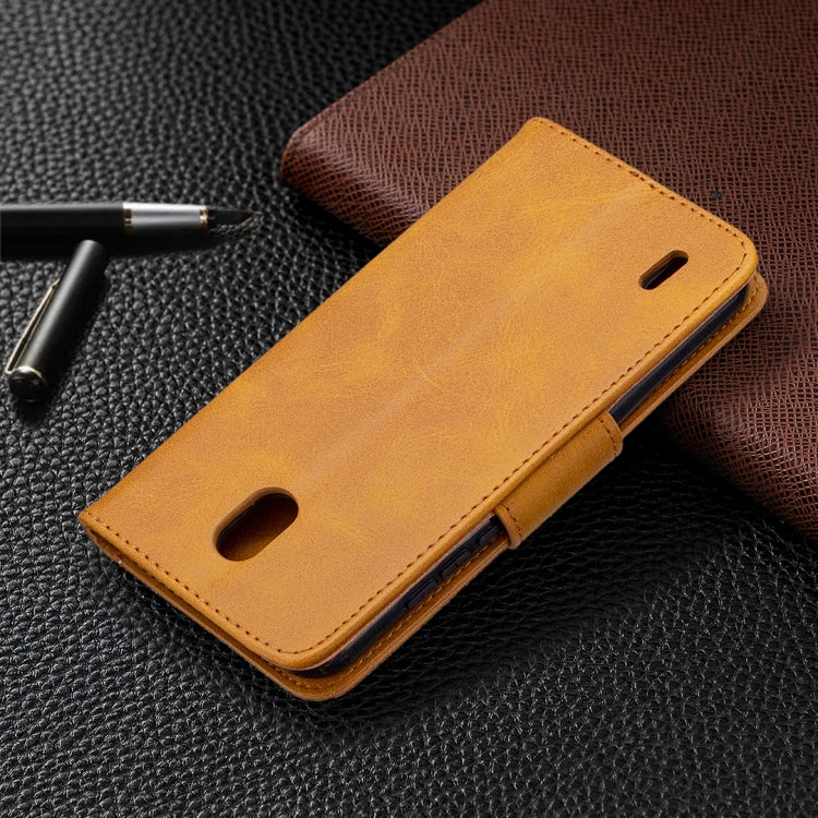 For Nokia 1.3 Retro Lambskin Texture Pure Color Horizontal Flip PU Leather Case with Holder & Card Slots & Wallet & Lanyard