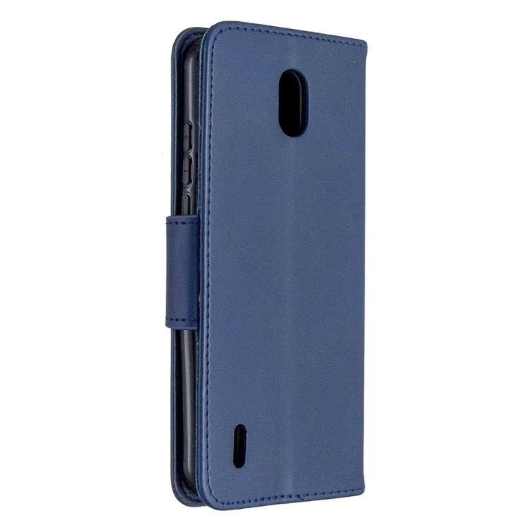 For Nokia 1.3 Retro Lambskin Texture Pure Color Horizontal Flip PU Leather Case with Holder & Card Slots & Wallet & Lanyard
