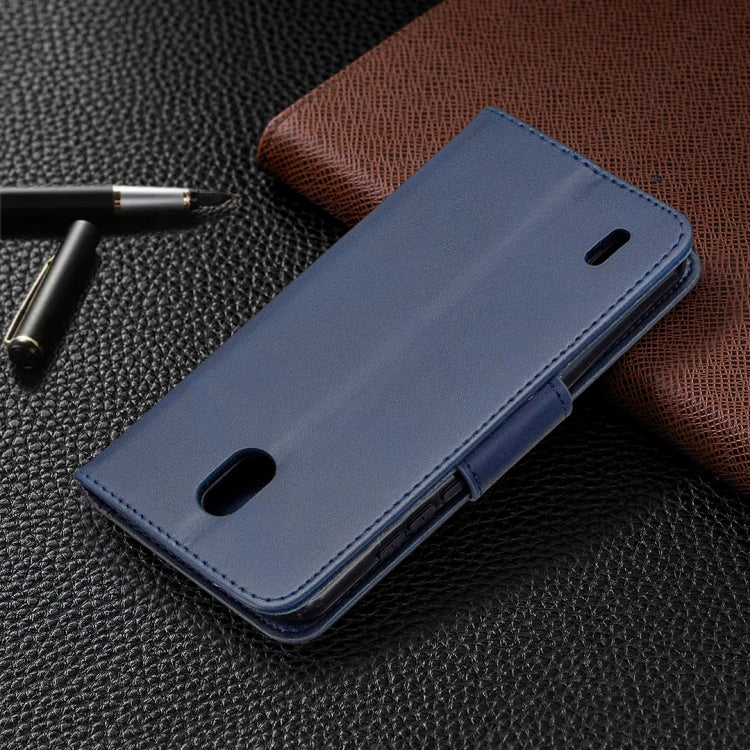 For Nokia 1.3 Retro Lambskin Texture Pure Color Horizontal Flip PU Leather Case with Holder & Card Slots & Wallet & Lanyard