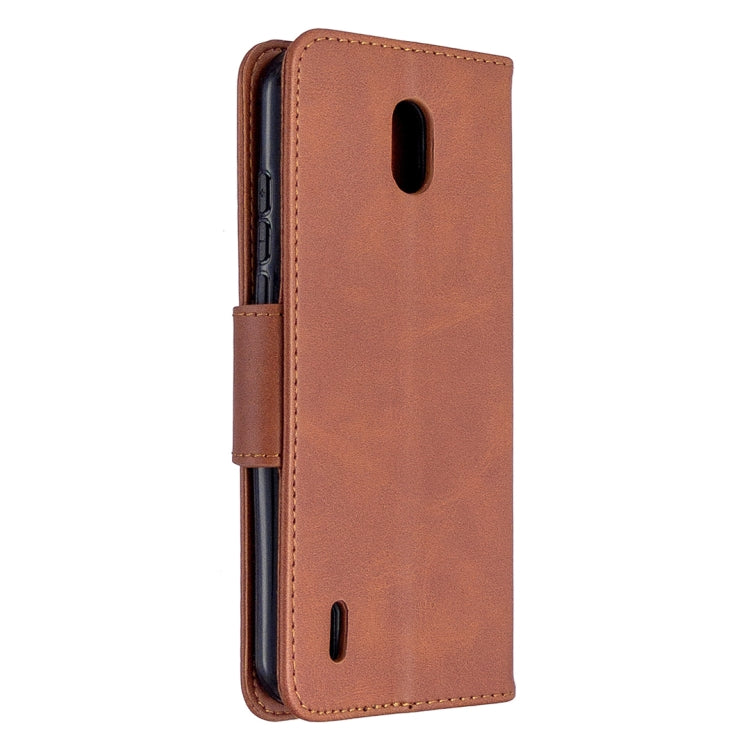 For Nokia 1.3 Retro Lambskin Texture Pure Color Horizontal Flip PU Leather Case with Holder & Card Slots & Wallet & Lanyard