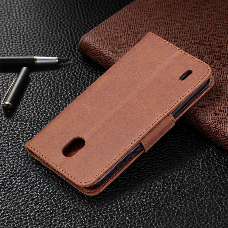 For Nokia 1.3 Retro Lambskin Texture Pure Color Horizontal Flip PU Leather Case with Holder & Card Slots & Wallet & Lanyard