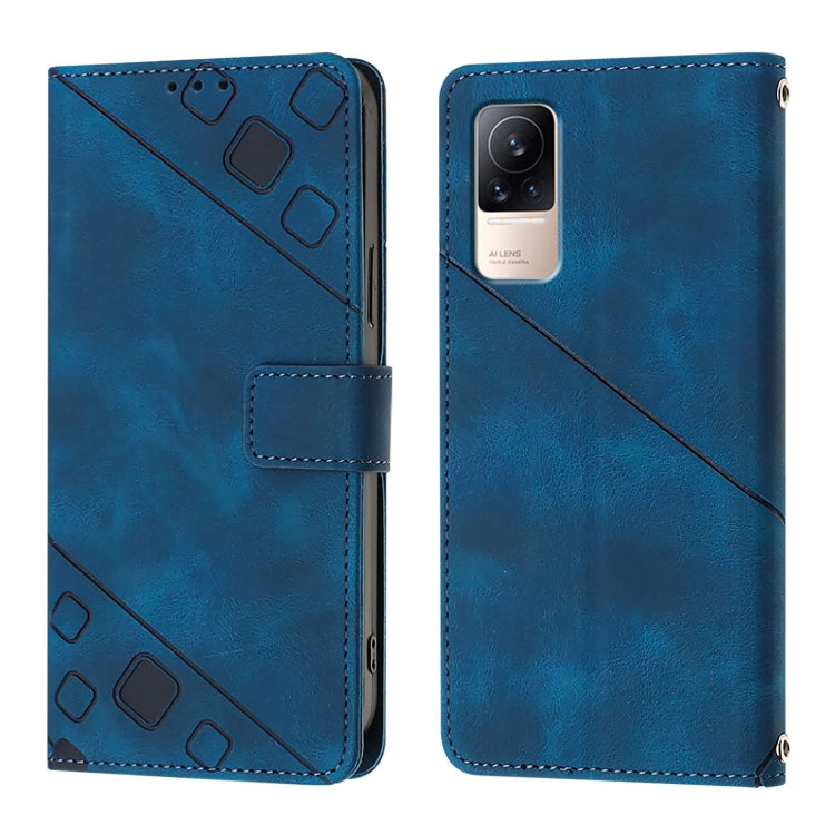 For Xiaomi Civi 1S Skin Feel Embossed Leather Phone Case