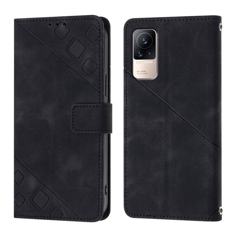 For Xiaomi Civi 1S Skin Feel Embossed Leather Phone Case