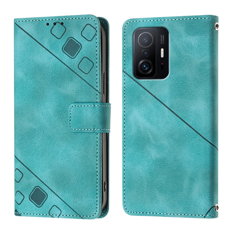 For Xiaomi Mi 10T 5G / Mi 10T Pro 5G Skin Feel Embossed Leather Phone Case