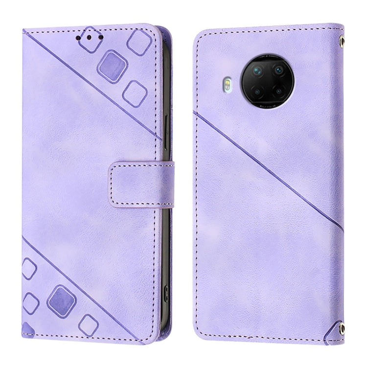 For Xiaomi Mi 10T Lite 5G Skin Feel Embossed Leather Phone Case