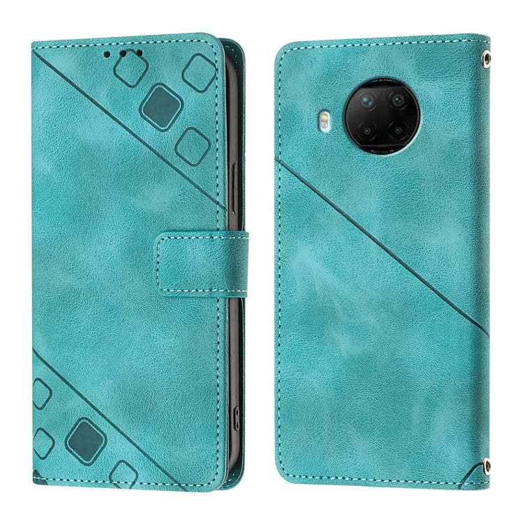 For Xiaomi Mi 10T Lite 5G Skin Feel Embossed Leather Phone Case