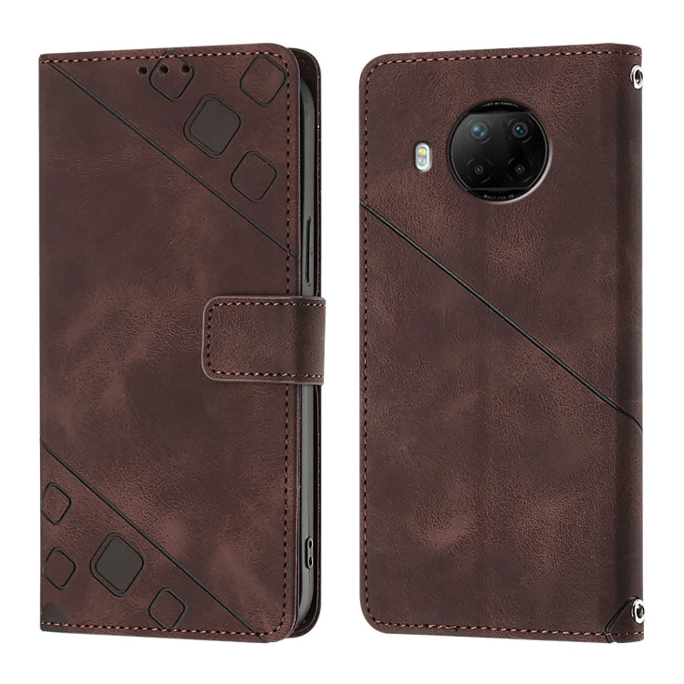 For Xiaomi Mi 10T Lite 5G Skin Feel Embossed Leather Phone Case