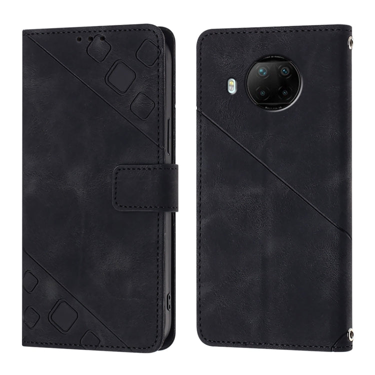 For Xiaomi Mi 10T Lite 5G Skin Feel Embossed Leather Phone Case