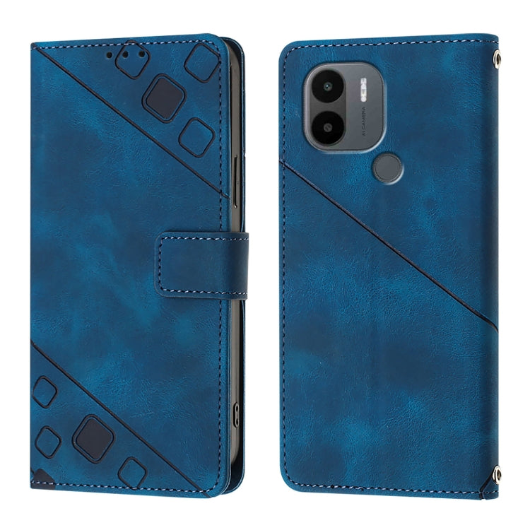 For Xiaomi Poco C51 / A2+ Skin Feel Embossed Leather Phone Case