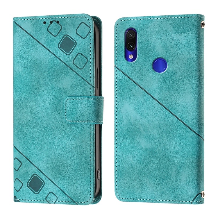 For Xiaomi Redmi Note 7 / Note 7 Pro Skin Feel Embossed Leather Phone Case