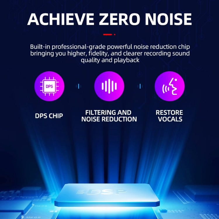 JNN M2 Ultra-thin HD Noise Reduction Intelligent Control Voice Voice Recorder, Capacity:8GB(Black)