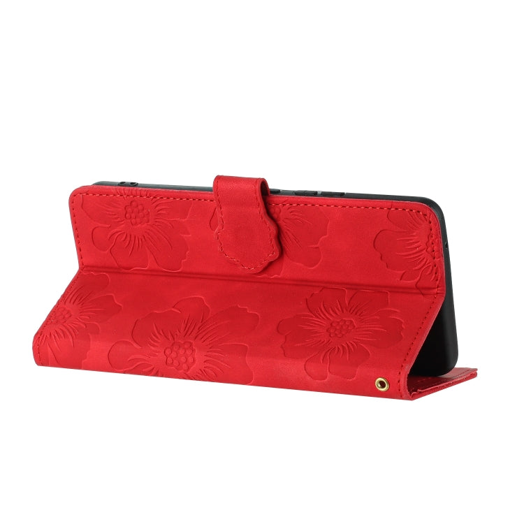 For Sony Xperia 1 VI Flower Embossing Pattern Leather Phone Case