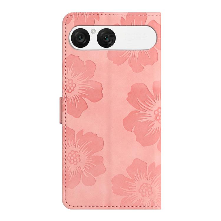 For Sony Xperia 10 VII Flower Embossing Pattern Leather Phone Case