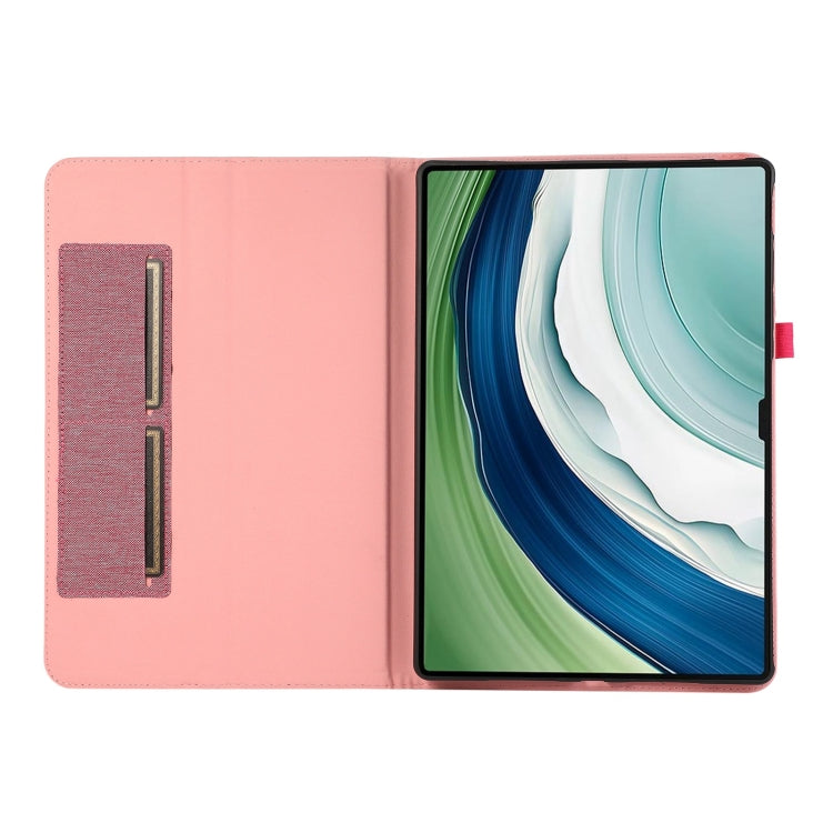 For Huawei MatePad Pro 12.2 2024 Fabric Leather Tablet Case