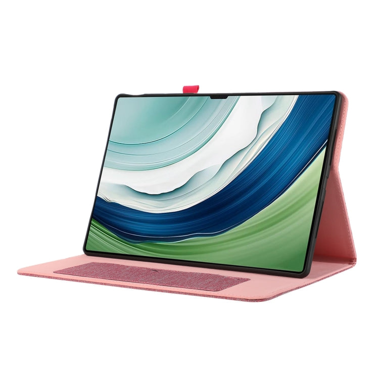 For Huawei MatePad Pro 12.2 2024 Fabric Leather Tablet Case