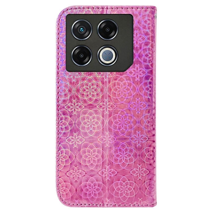 For Infinix GT 20 Pro 5G Colorful Magnetic Buckle Leather Phone Case